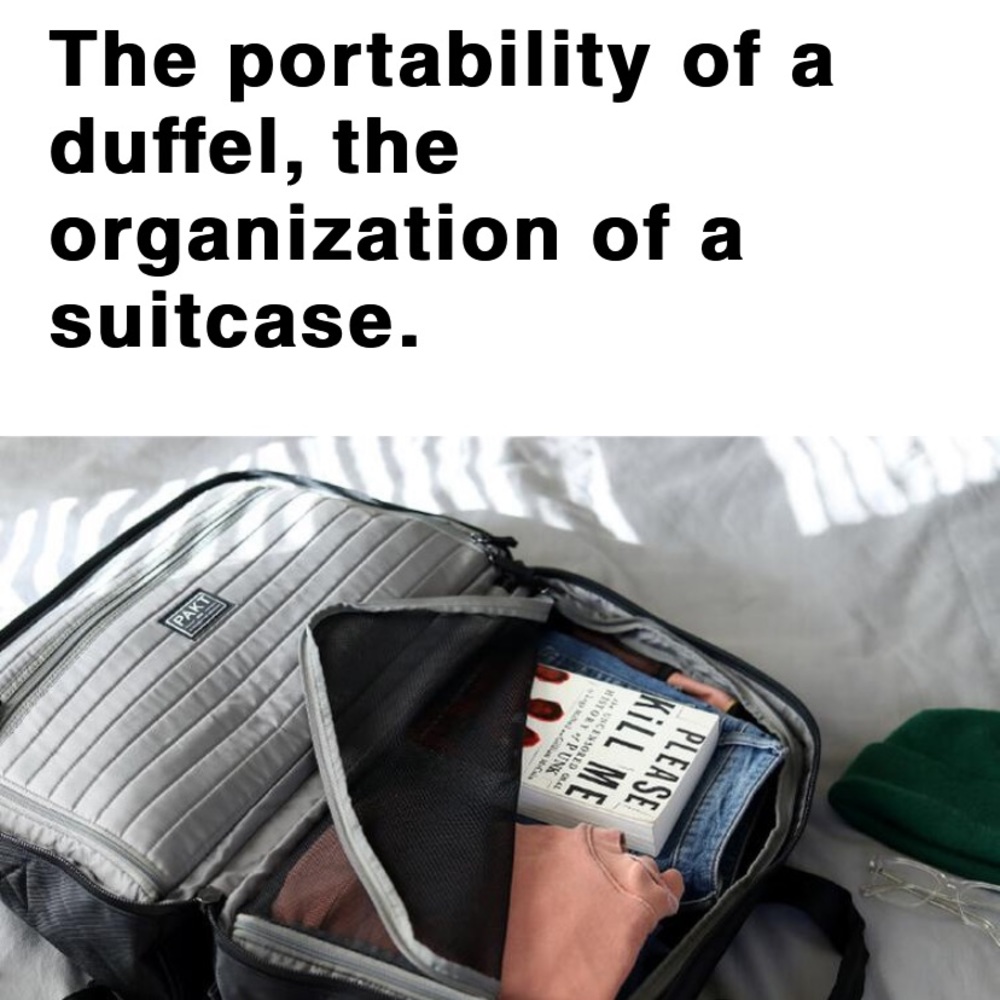 NEW Unisex Pakt One black bag - Picture 11 of 12